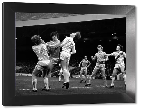 Manchester City 4 v. Crystal Palace 0. F. A Cup Football. January 1981 MF01-03-081