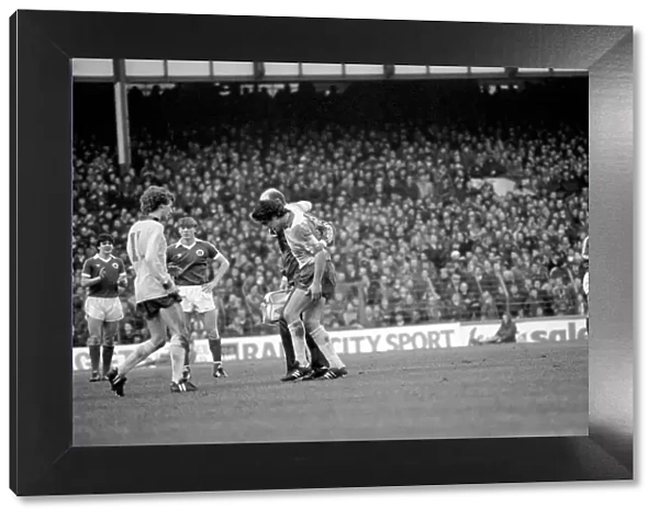 Everton 2 v. Arsenal 0. F. A Cup. January 1981 MF01-01-009