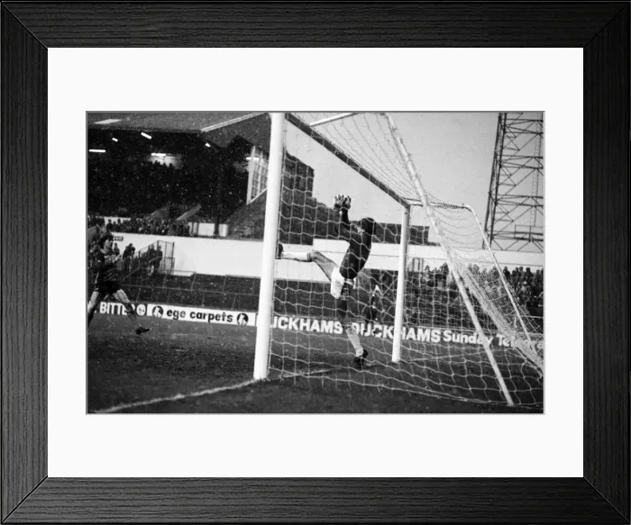 Framed Print : Leeds United 0 v. Southampton 3. Division One Football. January 1981 MF01-07-018
