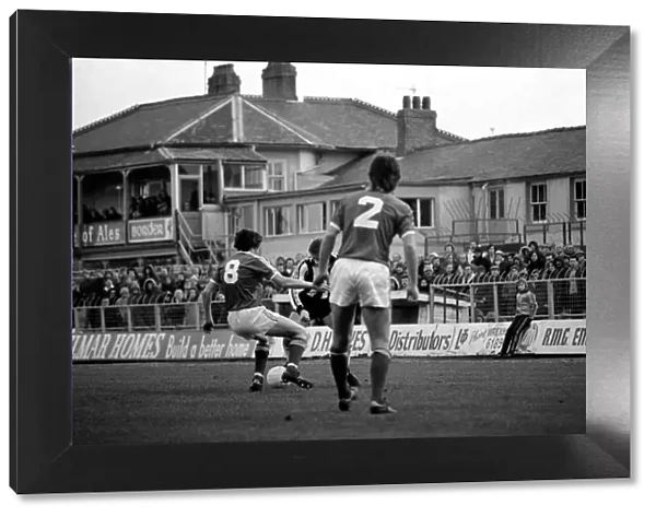 Wrexham 0 v. Newcastle 0. Division Two Football. January 1981 MF01-09-016