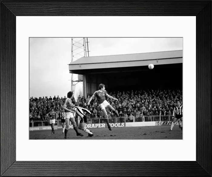 Framed Print : Wrexham 0 v. Newcastle 0. Division Two Football. January 1981 MF01-09-015 Framed Print : Wrexham 0 v. Newcastle 0. Division Two Football. January 1981 MF01-09-015