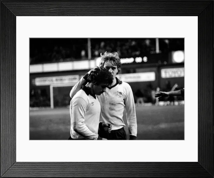 Framed Print : Everton 2 v. Arsenal 0. F. A Cup. January 1981 MF01-01-064