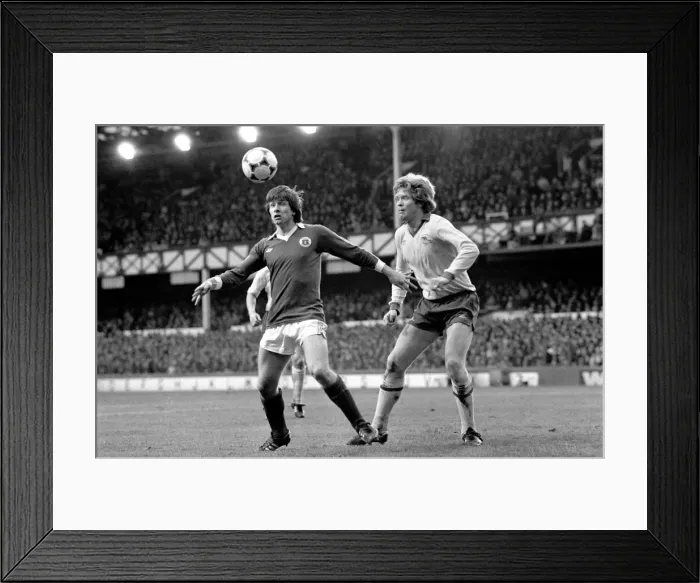 Framed Print : Everton 2 v. Arsenal 0. F. A Cup. January 1981 MF01-01-021
