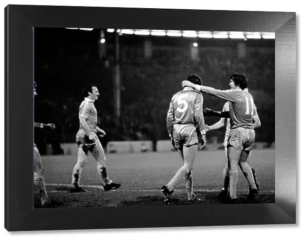 Manchester City 4 v. Crystal Palace 0. F. A Cup Football. January 1981 MF01-03-028
