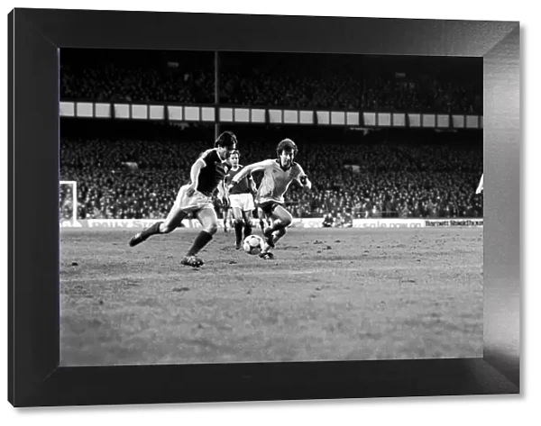 Everton 2 v. Arsenal 0. F. A Cup. January 1981 MF01-01-032