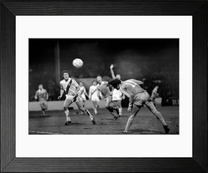 Framed Print : Manchester City 4 v. Crystal Palace 0. F. A Cup Football. January 1981 MF01-03-049 Framed Print : Manchester City 4 v. Crystal Palace 0. F. A Cup Football. January 1981 MF01-03-049