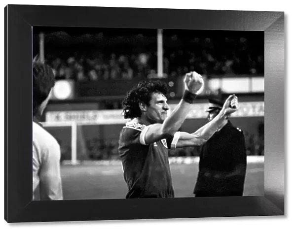 Everton 2 v. Arsenal 0. F. A Cup. January 1981 MF01-01-065