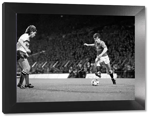 Division One Football 1985  /  86 Season. Manchester United v Watford, Old Trafford