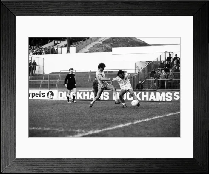 Framed Print : Leeds United 1 v. Coventry 1. F. A Cup. January 1981 MF01-02-054 Framed Print : Leeds United 1 v. Coventry 1. F. A Cup. January 1981 MF01-02-054