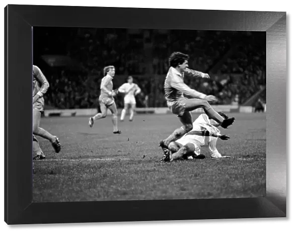 Manchester City 4 v. Crystal Palace 0. F. A Cup Football. January 1981 MF01-03-006