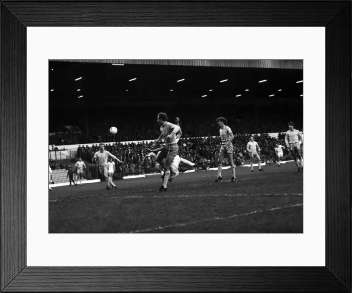 Framed Print : Leeds United 1 v. Coventry 1. F. A Cup. January 1981 MF01-02-056 Framed Print : Leeds United 1 v. Coventry 1. F. A Cup. January 1981 MF01-02-056