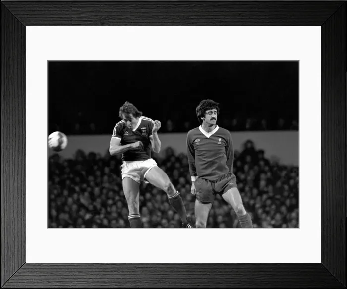 Framed Print : Division One Football 1980 / 81 Season. Ipswich v Liverpool, Portman Road Framed Print : Division One Football 1980 / 81 Season. Ipswich v Liverpool, Portman Road
