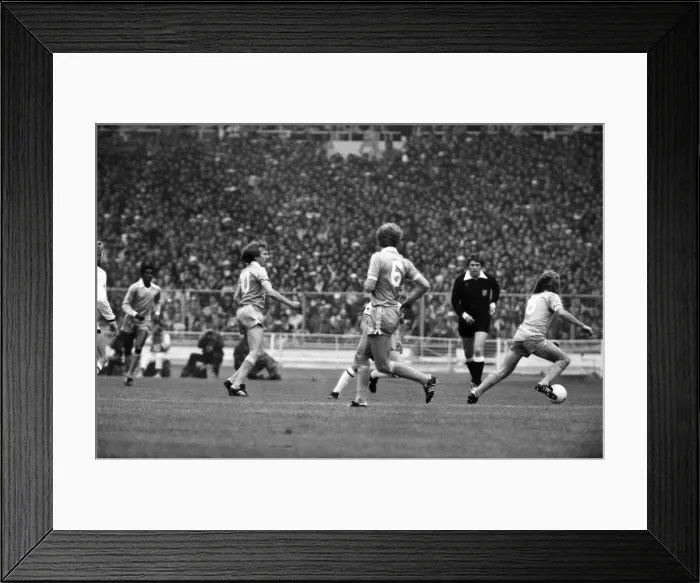 Framed Print : F. A. Cup Final. Manchester City 1 v. Tottenham Hotspur 1. May 1981 MF02-31-006 Framed Print : F. A. Cup Final. Manchester City 1 v. Tottenham Hotspur 1. May 1981 MF02-31-006