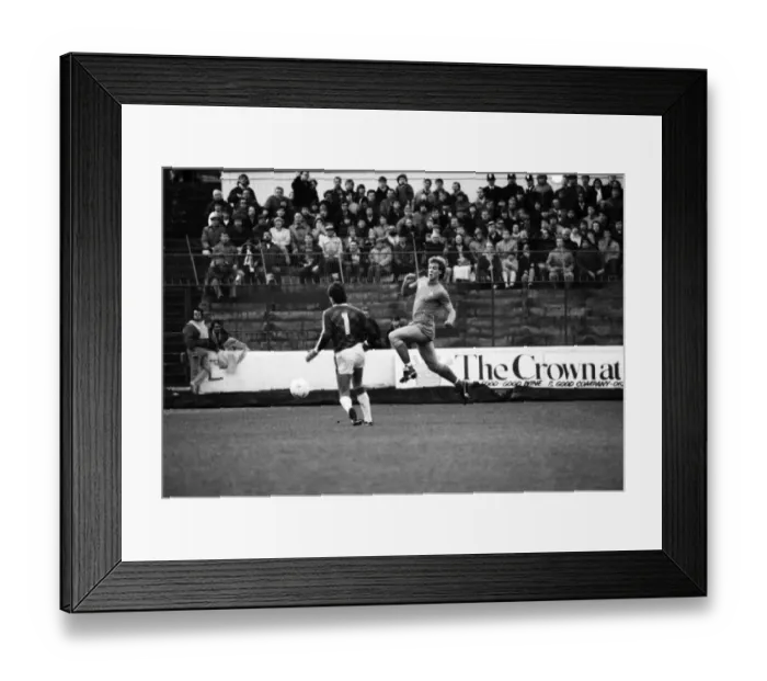 Framed Print : Chelsea 1 v. Luton 0. Division One Football. January 1986 LF18-01-036