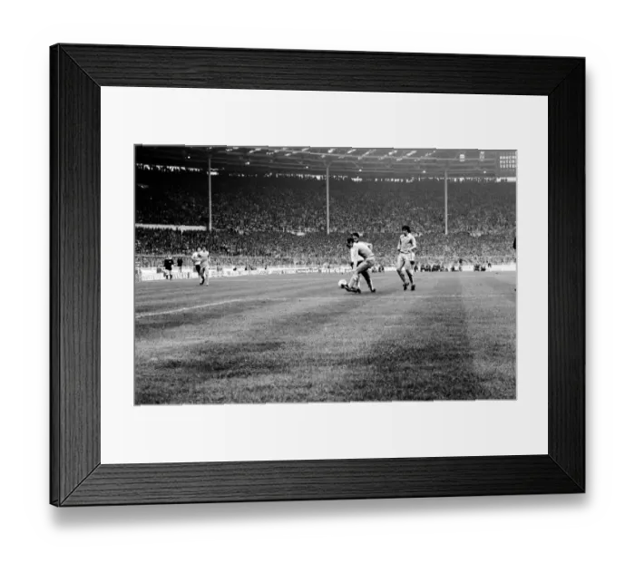 Framed Print : F. A. Cup Final. Manchester City 1 v. Tottenham Hotspur 1. May 1981 MF02-30-114