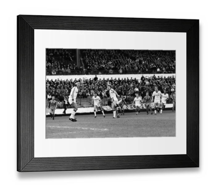 Framed Print : Chelsea 1 v. Luton 0. Division One Football. January 1986 LF18-01-058