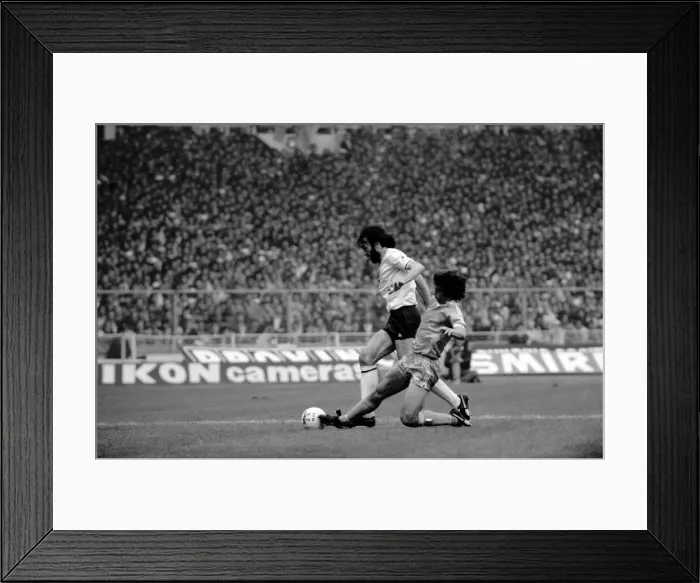 Framed Print : F. A. Cup Final. Manchester City 1 v. Tottenham Hotspur 1