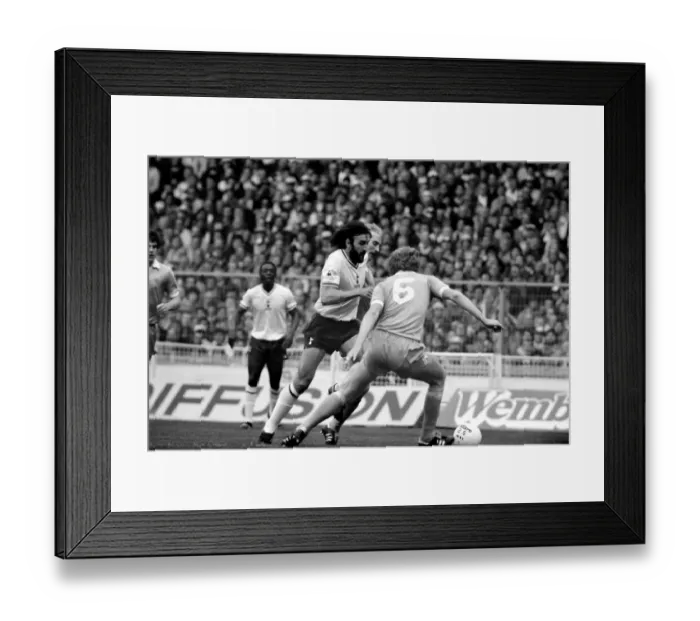 Framed Print : F. A. Cup Final. Manchester City 1 v. Tottenham Hotspur 1 Framed Print : F. A. Cup Final. Manchester City 1 v. Tottenham Hotspur 1