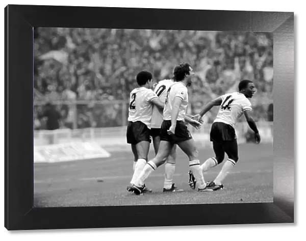 F. A. Cup Final. Manchester City 1 v. Tottenham Hotspur 1. May 1981 MF02-30-088