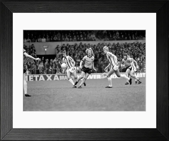 Framed Print : Stoke City 3 v. Wolverhampton Wanderers 2. Division One Football. May 1981 MF02-29-005