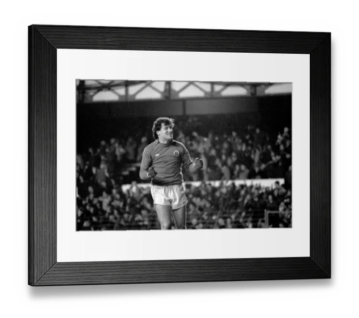 Framed Print : Everton 2 v. Arsenal 0. F. A Cup. January 1981 MF01-01-005