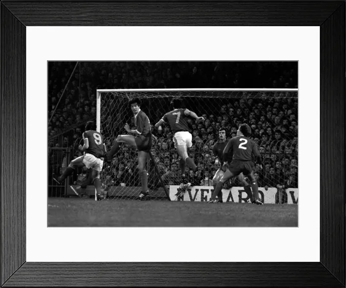 Framed Print : Division One Football 1980 / 81 Season. Ipswich v Liverpool, Portman Road Framed Print : Division One Football 1980 / 81 Season. Ipswich v Liverpool, Portman Road