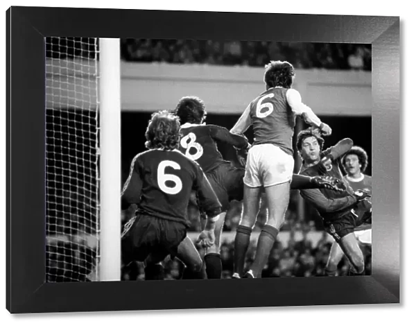 Division One Football 1980  /  81 Season. Arsenal v Everton, Highbury