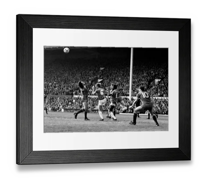 Framed Print : English League Division One match at Anfield Liverpool 1 v Birmingham City 0