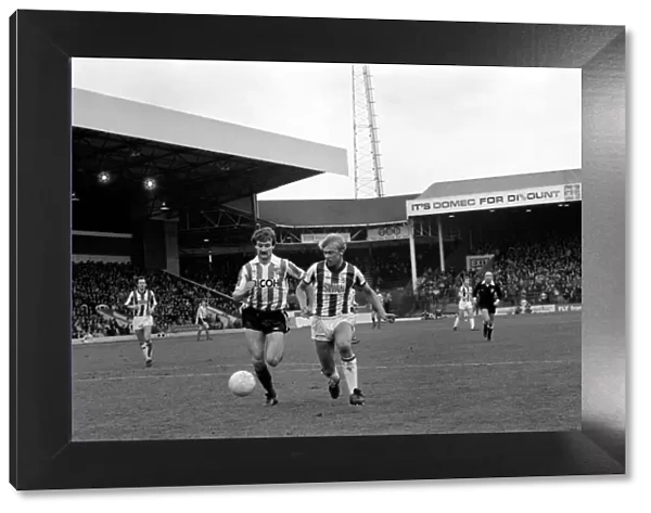 English League Division One match at The Hawthorns, West Bromwich Albion 1 v Stoke City