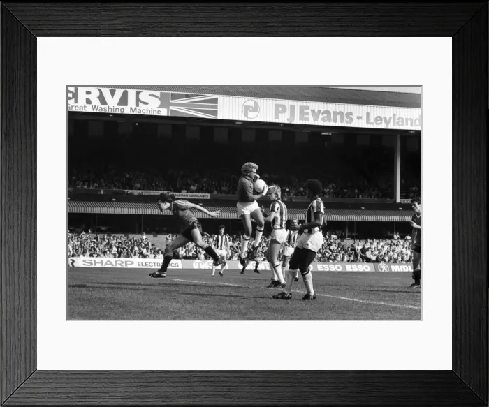 Framed Print : English League Division One match. West Bromich Albion 3 v Manchester United 1 Framed Print : English League Division One match. West Bromich Albion 3 v Manchester United 1