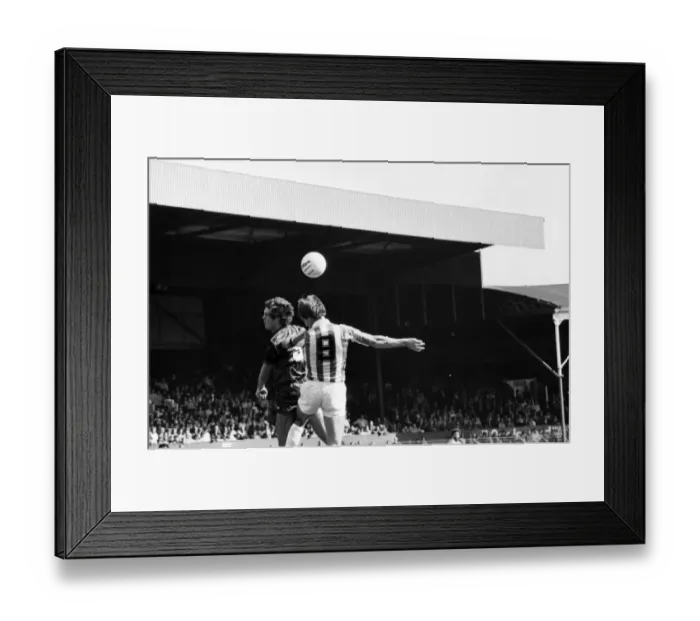 Framed Print : English League Division One match. Stoke City 2 v Arsenal 1 August 1982