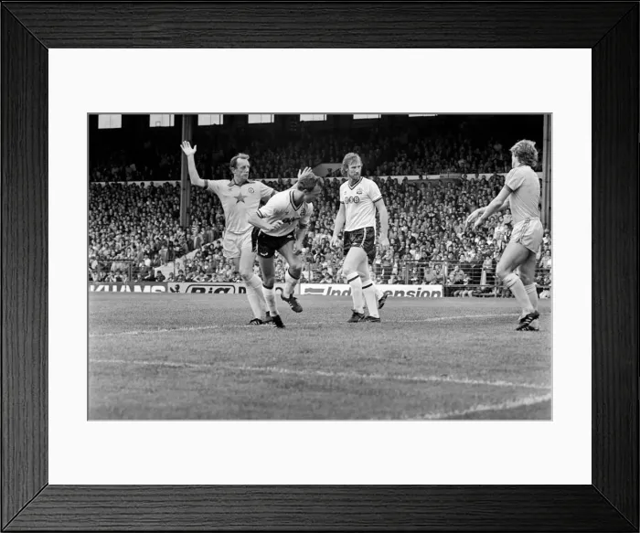 Framed Print : English League Division Two match. Bolton Wanderers 3 v Newcastle United 1