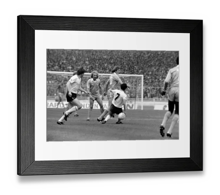 Framed Print : 1980 / 81 Season F. A. Cup Final Wembley. Tottenham Hotspur v Manchester City Framed Print : 1980 / 81 Season F. A. Cup Final Wembley. Tottenham Hotspur v Manchester City