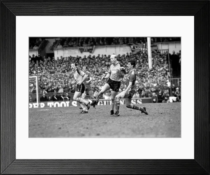 Framed Print : FA Cup Semi Final at White Hart Lane. Liverpool 2 v. Southampton 0. F A Cup