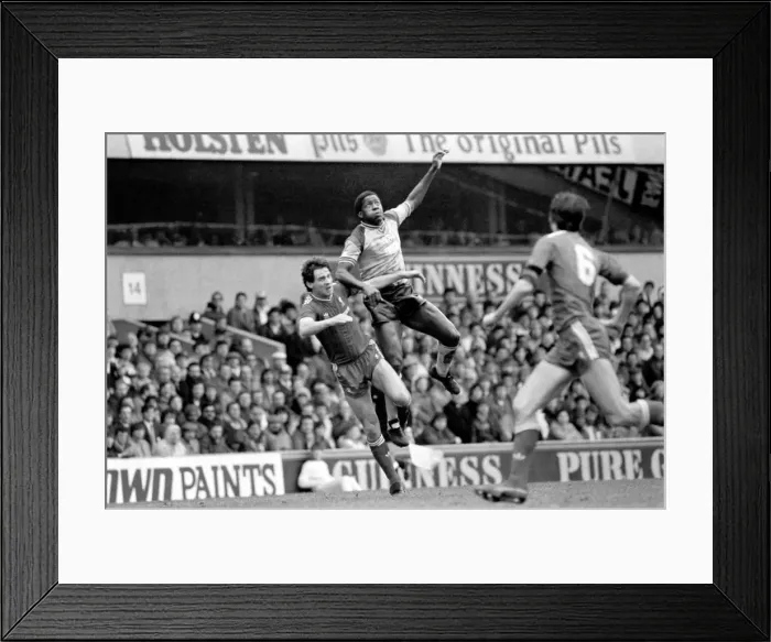 Framed Print : FA Cup Semi Final at White Hart Lane. Liverpool 2 v. Southampton 0. F A Cup