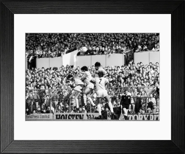 Framed Print : Tottenham Hotspur 1 v. Arsenal 0. Division One Football March 1986 LF19-05-052 Framed Print : Tottenham Hotspur 1 v. Arsenal 0. Division One Football March 1986 LF19-05-052