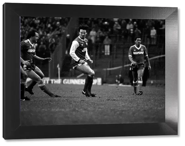 Arsenal 2 v. Luton 1. Division One Football. February 1986 LF18-03-067
