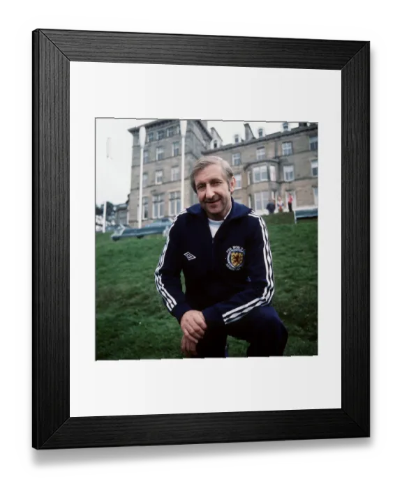 Framed Print : Ally MacLeod Manager of Scotland Football Team, circa June 1978