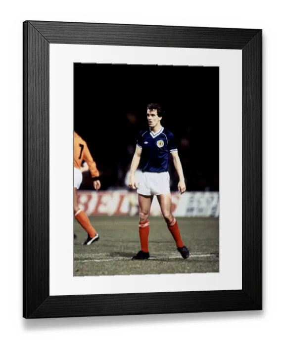 Framed Print : Scotland v. Holland. April 1982. Joe Jordan Framed Print : Scotland v. Holland. April 1982. Joe Jordan
