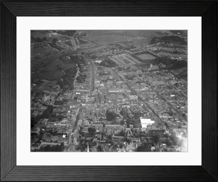 Framed Print : Aerial view of Salisbury. Local Caption These are rough scans Framed Print : Aerial view of Salisbury. Local Caption These are rough scans