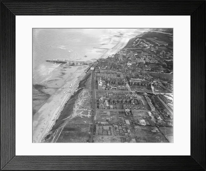 Framed Print : Aerial view of Cromer. Circa 1926. Local Caption These are rough scans Framed Print : Aerial view of Cromer. Circa 1926. Local Caption These are rough scans
