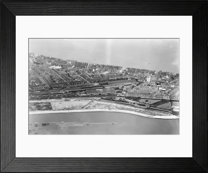 Framed Print : Aerial view of Weymouth. Local Caption These are rough scans Framed Print : Aerial view of Weymouth. Local Caption These are rough scans