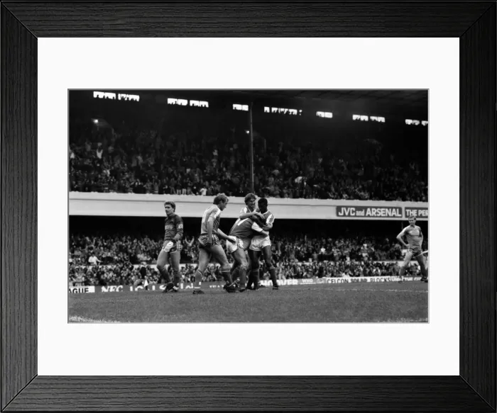 Framed Print : Arsenal 3 v. Chelsea 1. Division One Football. October 1986 LF20-14-062 Framed Print : Arsenal 3 v. Chelsea 1. Division One Football. October 1986 LF20-14-062