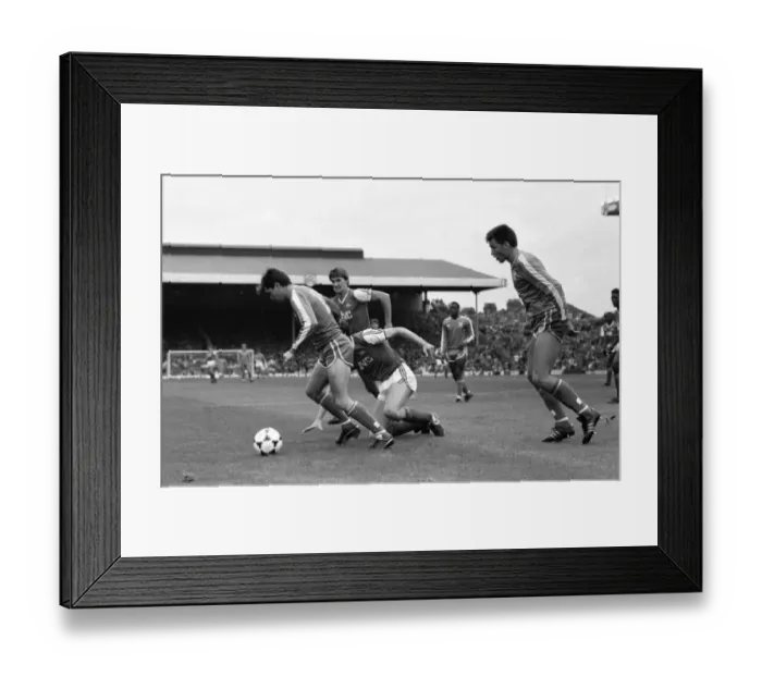 Framed Print : Arsenal 3 v. Chelsea 1. Division One Football. October 1986 LF20-14-032 Framed Print : Arsenal 3 v. Chelsea 1. Division One Football. October 1986 LF20-14-032