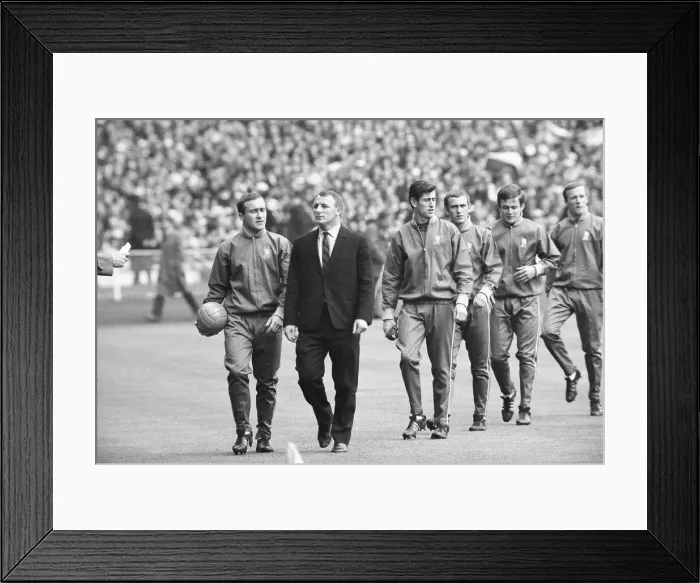 Framed Print : 1967 FA Cup final at Wembley Stadium. Tottenham Hotspur 2 v 1 Chelsea Framed Print : 1967 FA Cup final at Wembley Stadium. Tottenham Hotspur 2 v 1 Chelsea