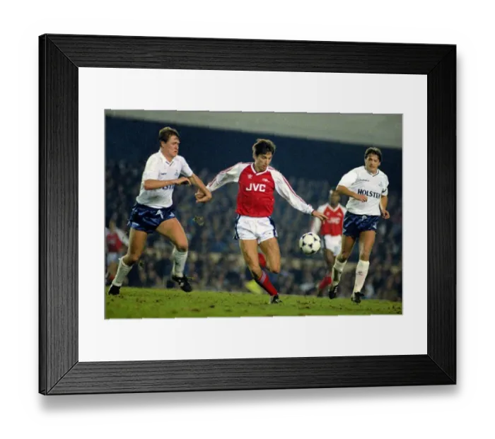 Framed Print : Football English League Division One 1988 / 89 Season. Arsenal 2 v Tottenham Hotspur Framed Print : Football English League Division One 1988 / 89 Season. Arsenal 2 v Tottenham Hotspur