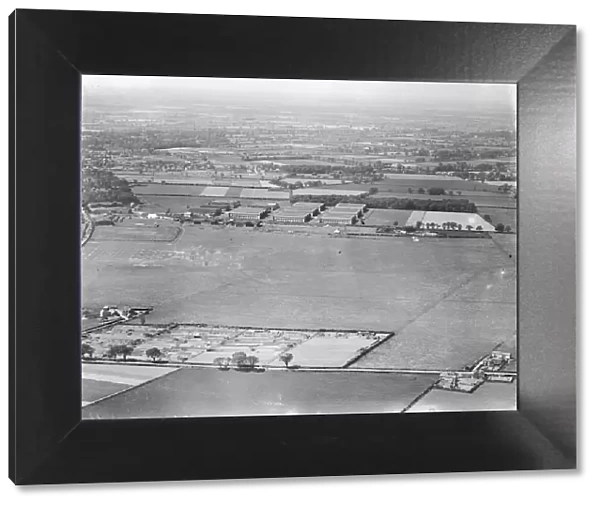 Aerial view of Norwich City International Airport! Circa 1926