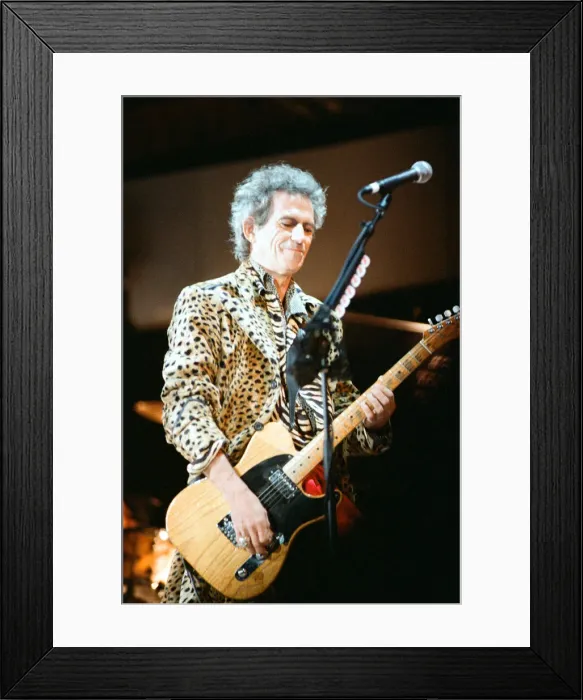 Framed Print : Rolling Stones: Keith Richards in Concert at Double Door, Chicago Framed Print : Rolling Stones: Keith Richards in Concert at Double Door, Chicago