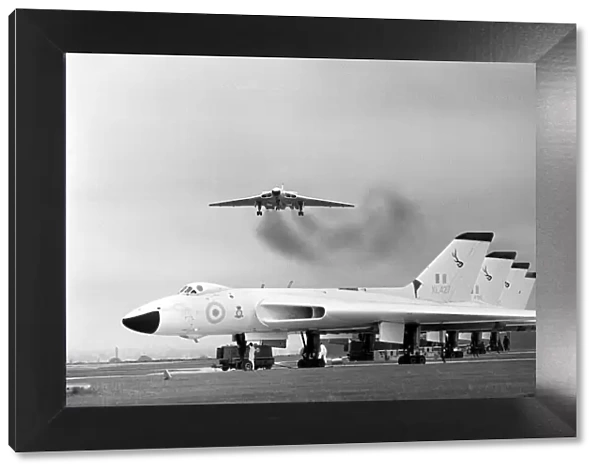 Avro Vulcan Bombers at RAF Station Wittering 16th July 1963