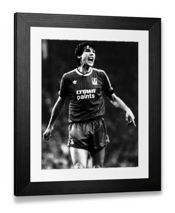 Framed Print : Alan Hansen of Liverpool, 1988